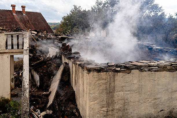 Professional Fire Damage Removal technician working in Silverdale, PA